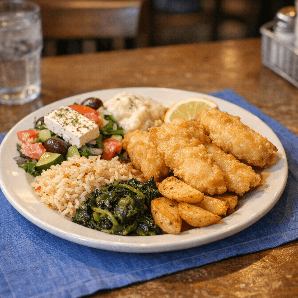 Bakaliaro Platter