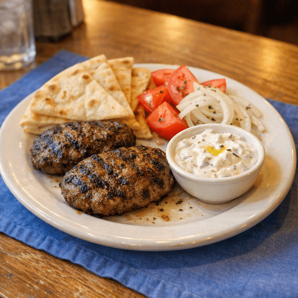 Bifteki Platter