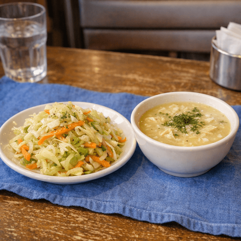 Cabbage Carrot Platter