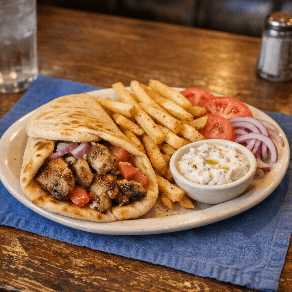 Condosouvli Pita Platter