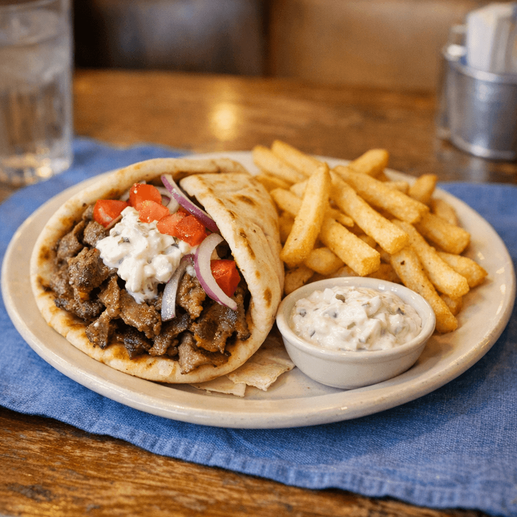 Gyro Sandwich Platter