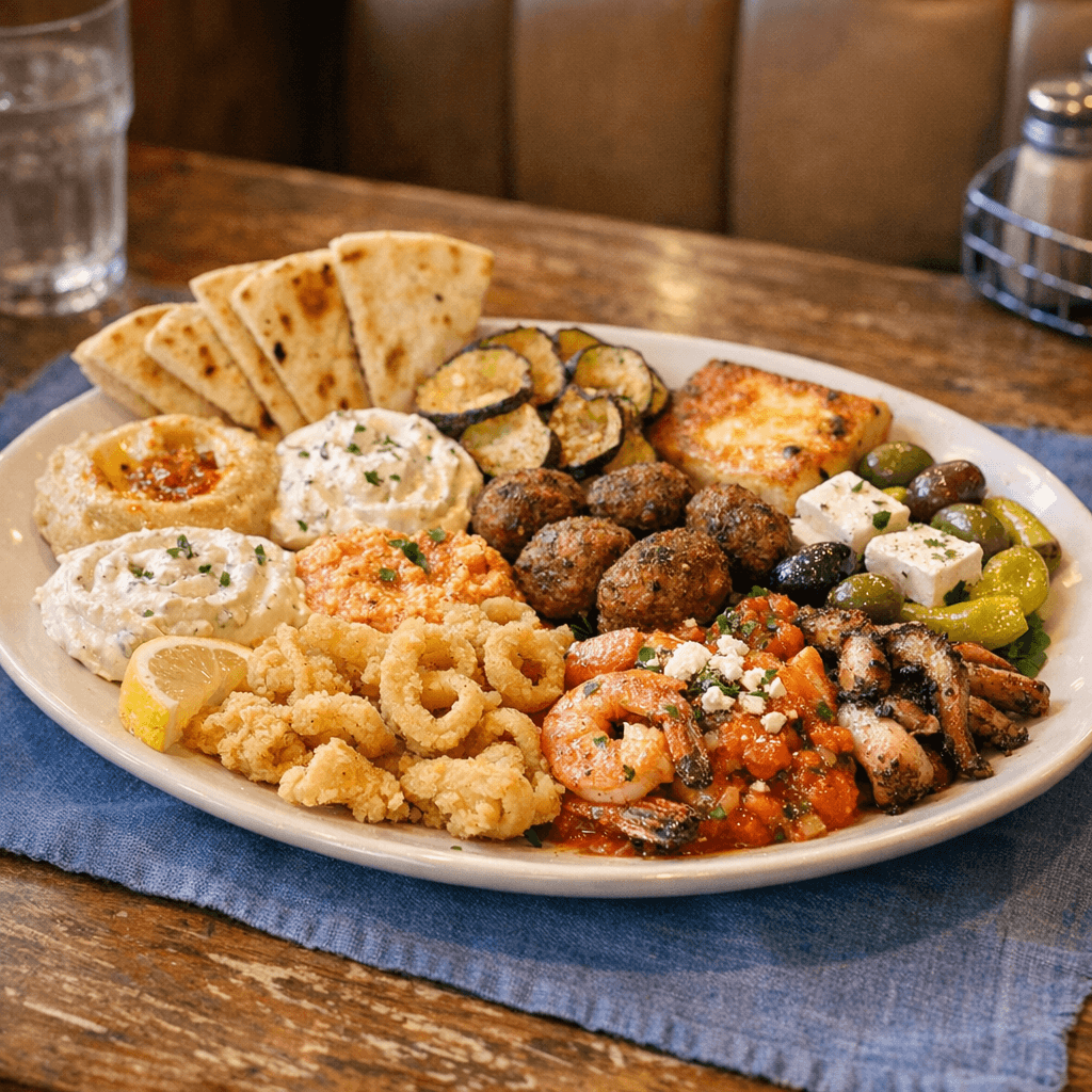 Mezze Spread Platter