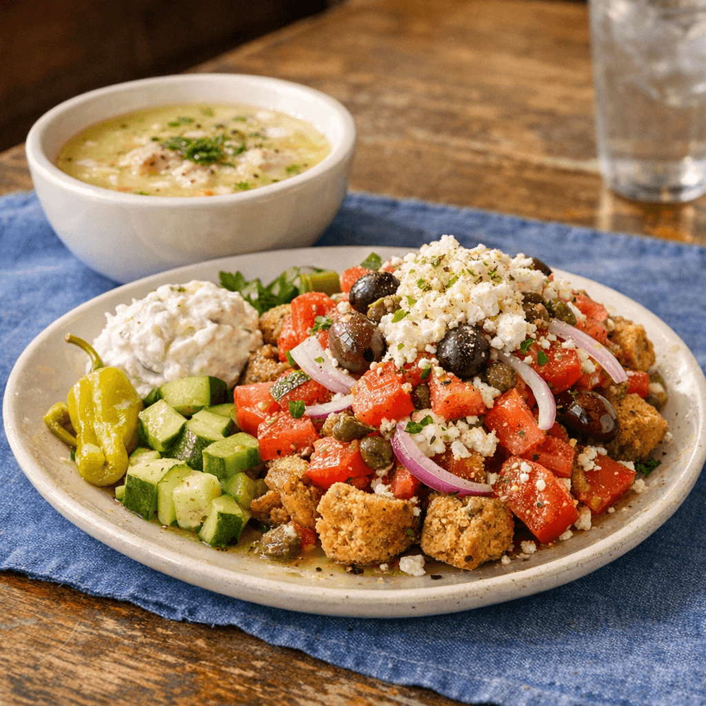 Ntakos Salad Platter