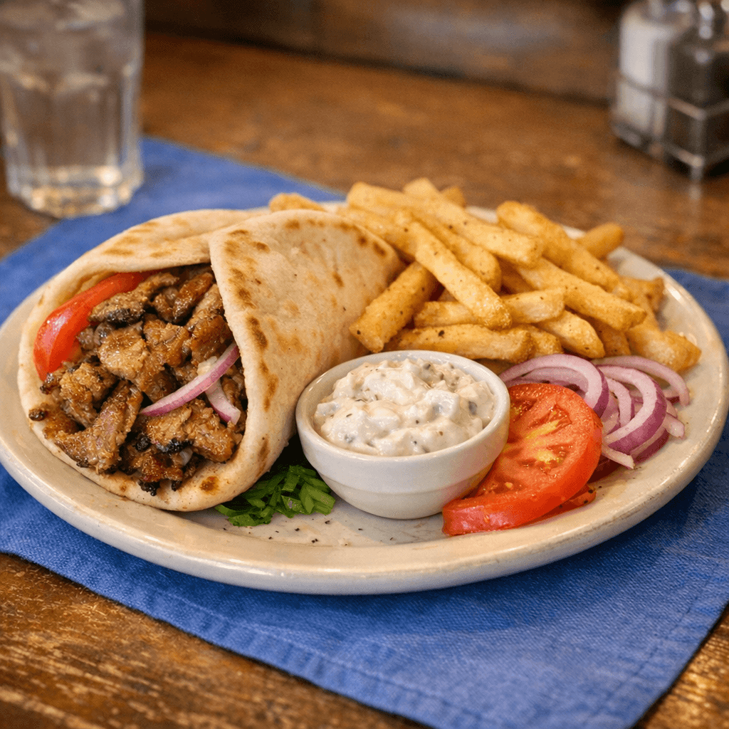 Pork Gyro Platter