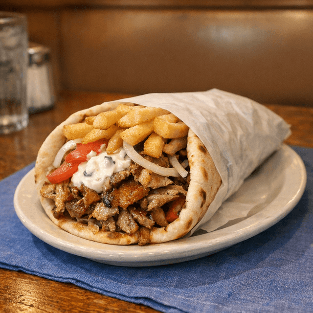 The Greeks Specialty Pork Gyro
